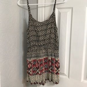 Patterned Romper